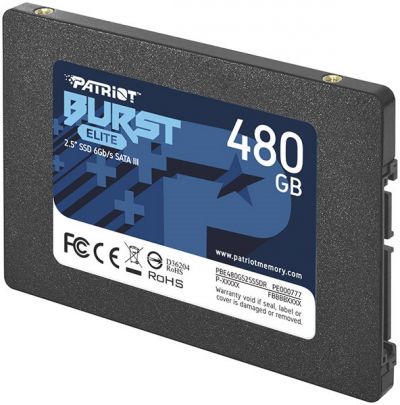 Patriot 480GB Burst Elite 450/320MB/s SATA III 2.5