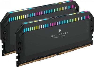 CORSAIR DOMINATOR PLATINUM RGB DDR5 32GB 2x16GB 5600MHz CL36 1.25V DIMM Black