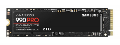  Samsung 990 PRO 2TB M.2 2280 PCIe 4.0 x4 NVMe (7450/6900 MB/s) 