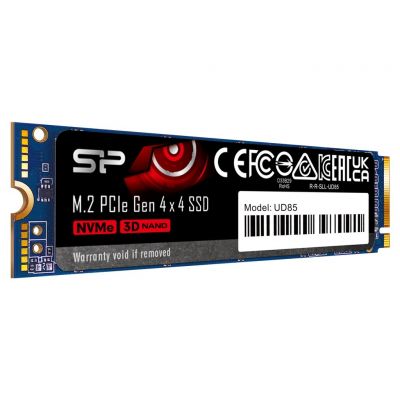 Silicon Power SSD UD85 2TB PCIe M.2 2280 NVMe Gen 4x4 3600/2800 MB/s