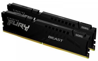 KINGSTON DDR5 Fury Beast Black  16GB(2* 8GB)/6000  CL36 EXPO