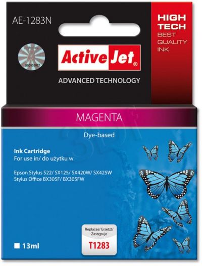 ActiveJet AE-1283N (AE-1283) tusz Magenta pasuje do drukarki Epson (zamiennik T1283)