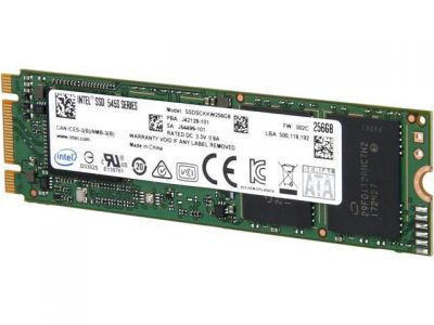 Intel SSD 545s Series 256GB, M.2 80mm SATA 6Gb/s, 3D2, TLC