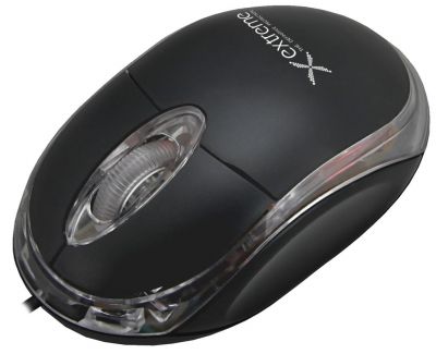 EXTREME XM102K Przewodowa Mysz Optyczna USB CAMILLE 3D| 1000 DPI | Czarna