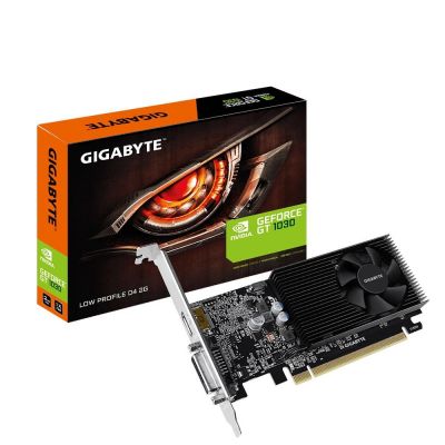 Gigabyte GT1030 Low Profile D4 2GB DDR4 64bit DVI+HDMI