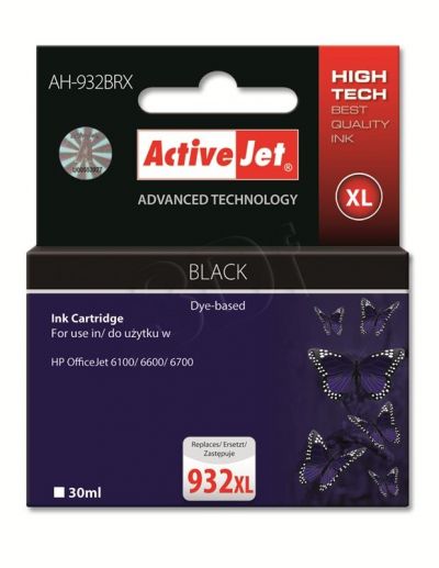 ActiveJet AH-932BRX tusz czarny do drukarki HP (zamiennik HP 932XL CN053AE)