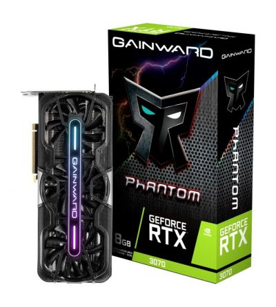 Gainward GeForce RTX 3070 Phantom 8GB GDDR6 256bit OEM W MAGAZYNIE!!!
