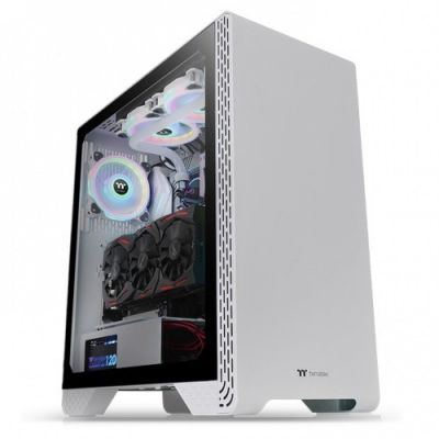 Thermaltake S300 Tempered Glass - Snow 