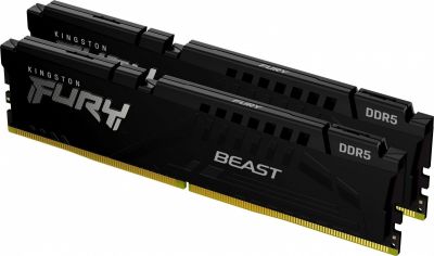 Kingston DDR5 Fury Beast Black 64GB(2*32GB)/5200 CL40 