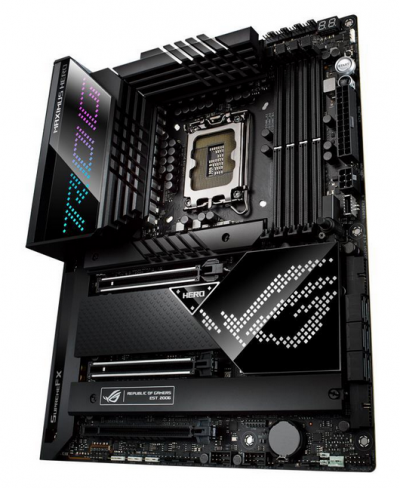 ASUS MB Sc LGA1700 ROG MAXIMUS Z690 HERO, Intel Z690, 4xDDR5, 1xHDMI, WI-FI 