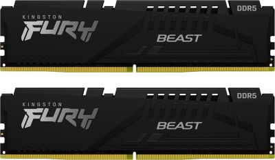 Pamięć DDR5 Fury Beast Black  64GB(2*32GB)/6000  CL36 EXPO