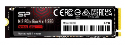 Silicon Power UD90 4TB M.2 PCIe NVMe Gen4x4 NVMe 1.4 (5000/4800 MB/s)