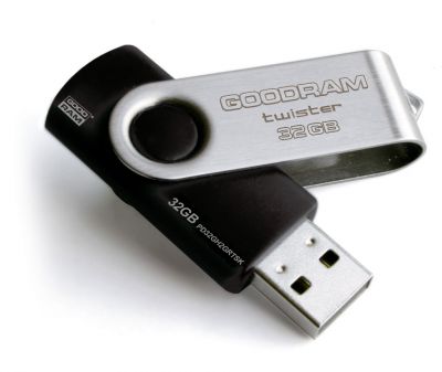 GOODDRIVE FLASHDRIVE 32GB USB 2.0 Twister czarny 