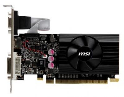 MSI GeForce GT 610, 2GB DDR3 (64 Bit), HDMI, DVI