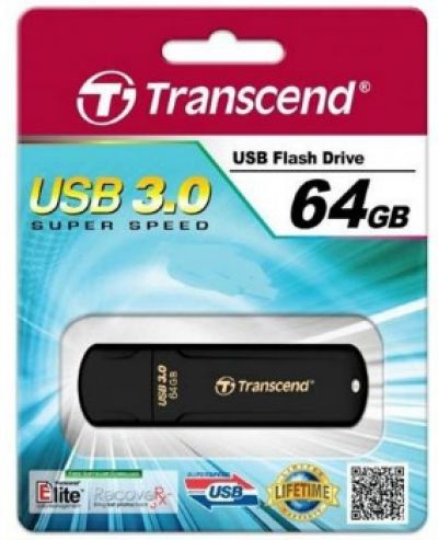 Transcend pamięć USB 64GB Jetflash 700  USB 3.0  (Transfer do 70MB/s ) + RecoveR