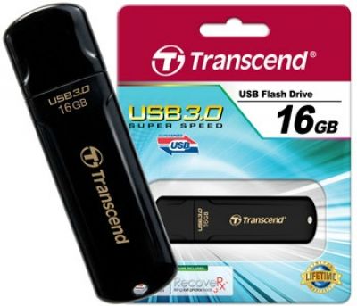 Transcend pamięć USB 16GB Jetflash 700 USB 3.0 (Transfer do 70MB/s ) + RecoveRx