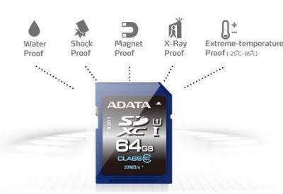 ADATA karta pamięci Premier SDXC UHS-I U1 64GB (Video Full HD) Retail
