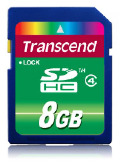 Transcend karta pamięci SDHC 8GB Class 4