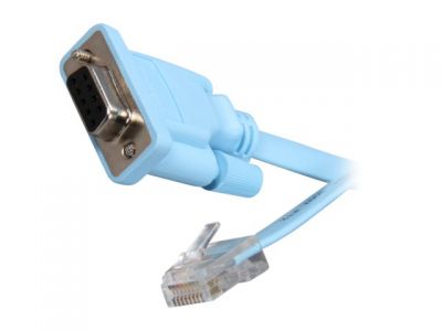 Cisco Kabel Console Cable 6ft with RJ45 and DB9F - CAB-CONSOLE-RJ45=