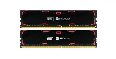 Goodram DDR4 IRIDIUM 8GB/2400(2*4GB) 17-17-17 512*8 Czarna 
