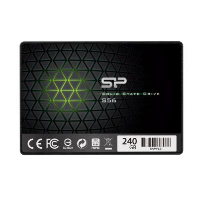 Silicon Power Dysk SSD Slim S56 240GB 2.5'', SATA III 6GB/s, 3D TLC NAND, 7mm