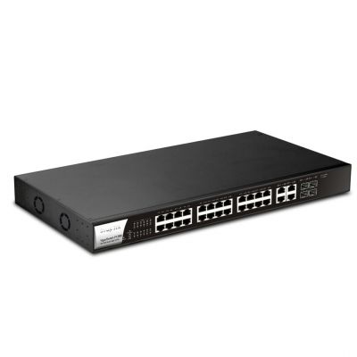 Vigor Switch P1280, 28 LAN ports PoE, 4xSFP, VLAN Tag, ACL, IPv6