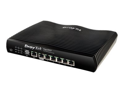 DRAYTEK Vigor 2927 VPN Firewall Router 1xRJ-45 1Gbps WAN 5xRJ-45 1Gbps LAN 2x USB 2.0