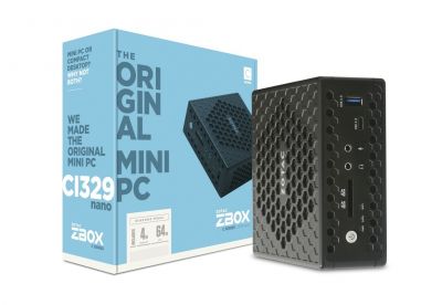 Mini PC ZBOX CI329 Nano Win 10 Pro N4100 2DDR4/SODIMM W MAGAZYNIE