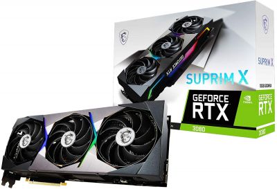 MSI Geforce RTX 3080 SUPRIM X 10G LHR