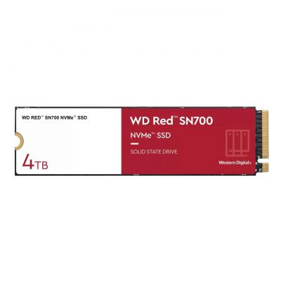 WD Red SN700 4TB M.2 2280 NVMe (3400/3100 MB/s) WDS400T1R0C