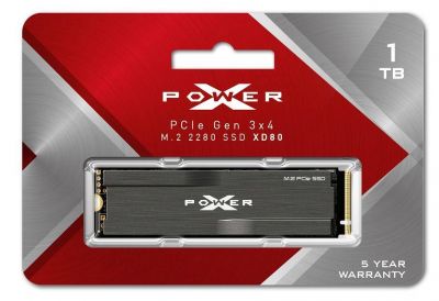 Silicon Power XPOWER XD80 1TB PCIe Gen3x4 NVMe (3400/3000 MB/s) 2280
