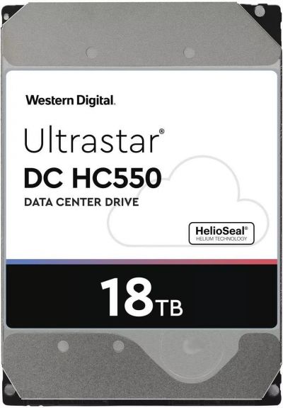 Western Digital Ultrastar DC HC550 He18 18TB 3,5