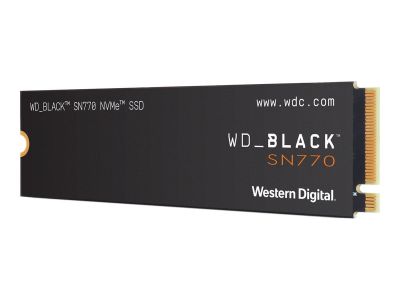 WD Black SSD SN770 NVMe 2TB PCIe Gen4 16GT/s M.2 2280 