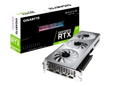 Gigabyte GeForce RTX 3060 Ti Vision OC 8GB 2.0 256bit LHR 2DP/2HDMI