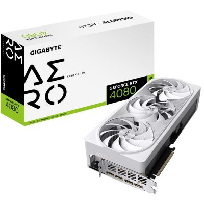 Gigabyte GeForce RTX 4080 16GB AERO OC GDDR6X 256bit 3DP/2HDMI DLSS 3 - Outlet