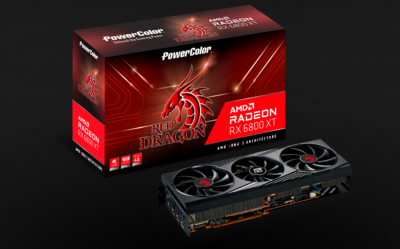 PowerColor Radeon 6800 XT Red Dragon 16GB AXRX 6800XT 16GBD6-3DHR/OC