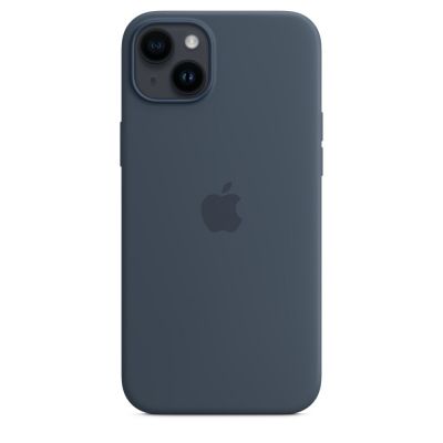 Apple Etui silikonowe z MagSafe do iPhone 14 Plus - sztormowy błękit