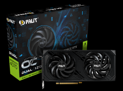 Palit GeForce RTX 4070 Dual OC DLSS 3 NED4070S19K9-1047D