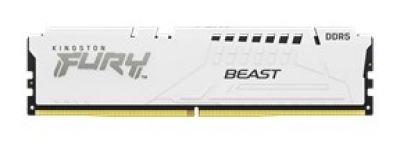 Kingston Pamięć DDR5 Fury Beast 16GB(1*16GB)/5200 CL36 Biała 