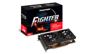 POWERCOLOR Fighter AMD Radeon RX 7600 8GB GDDR6 