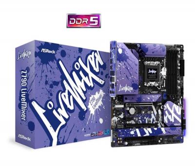 ASRock MB Sc LGA1700 Z790 LIVEMIXER, Intel Z790, 4xDDR5, 1xDP, 1xHDMI 