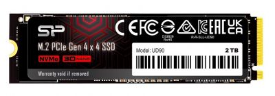 Silicon Power SSD UD90 2TB PCIe M.2 2280 NVMe Gen 4x4 5000/4800 MB/s