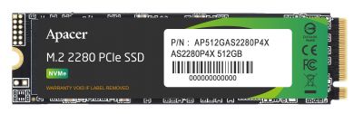 Apacer AS2280P4X 512GB M.2 PCIe NVMe Gen3 x4 2280 (2100/1700 MB/s)