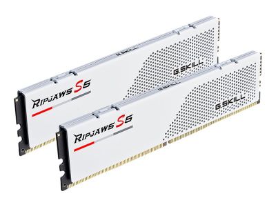 G.SKILL Ripjaws S5 DDR5 32GB 2x16GB 5600MHz CL40 1.2V XMP 3.0 white