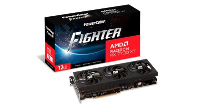  POWERCOLOR Fighter AMD Radeon RX 7700 XT 12GB GDDR6 