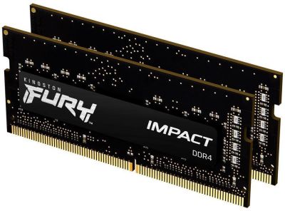 SODIMM DDR4 16GB 3200MT/s CL20 (Kit of 2) KINGSTON FURY Impact 