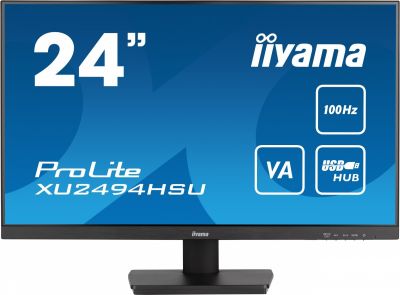 Monitor  23.8 cala XU2494HSU-B6 VA,FHD,HDMI,DP,100Hz,USBx2,SLIM 