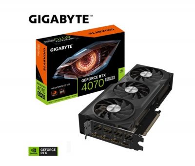 Gigabyte GeForce RTX 4070 Super WINDFORCE OC 12GB GDDR6X DLSS3